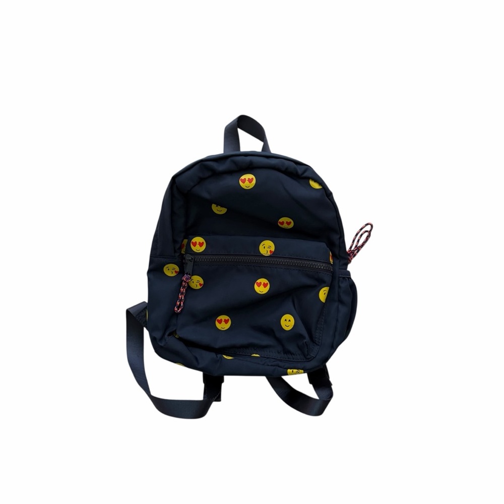 Crewcuts Navy Emoji Kids Mini Backpack